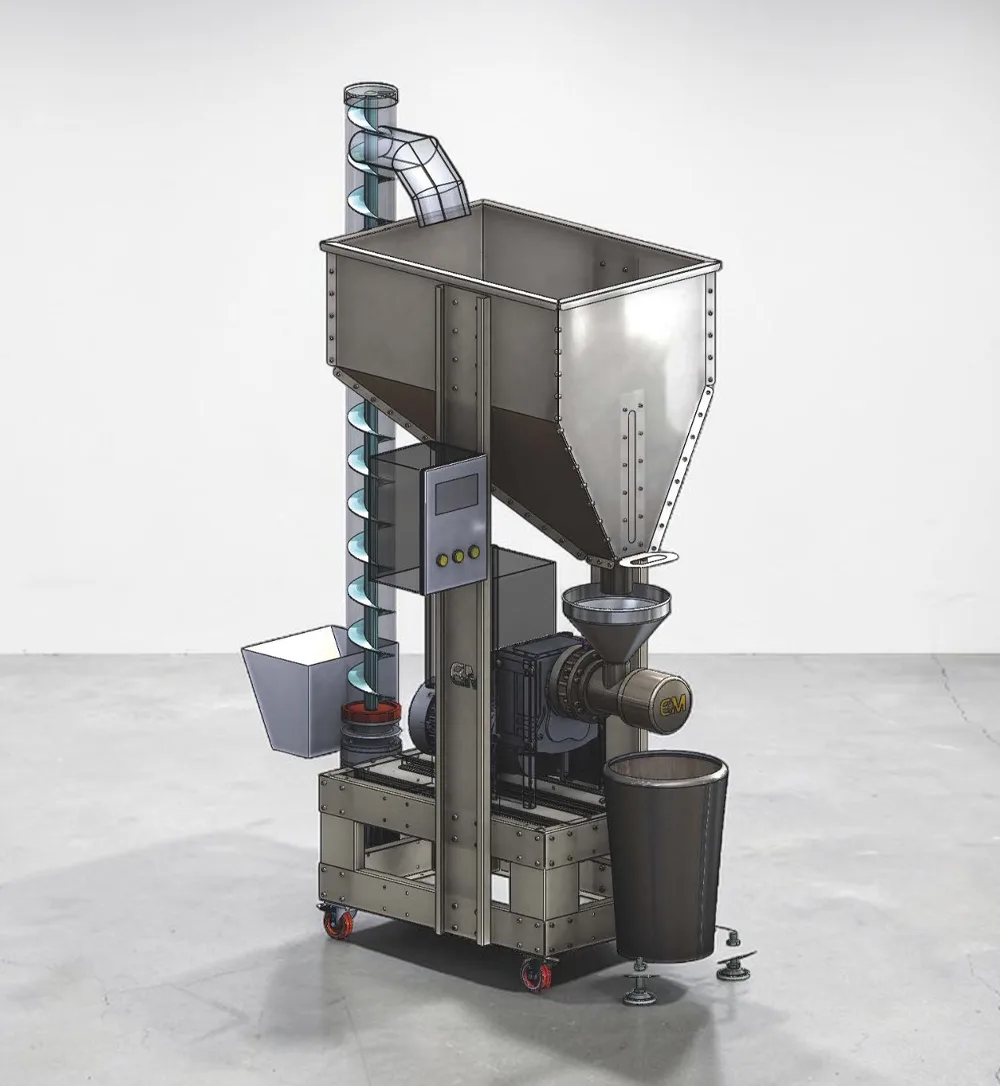 cocoa nibs grinder industrial level