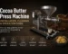 how to install clean and operate a cocoa butter press