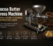 how to install clean and operate a cocoa butter press