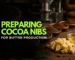 how to prepare cocoa nibs for higher cocoa butter yield