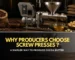 mechanical screw press for cocoa butter production how it works