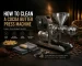 how to clean a cocoa butter press machine after daily production