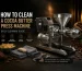 how to clean a cocoa butter press machine after daily production